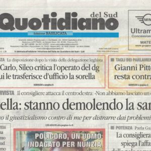 Archivio storico rassegna stampa Gianni Pittella